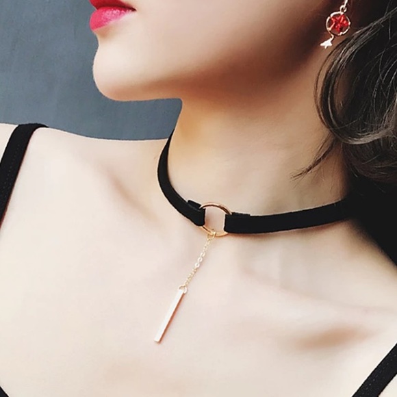 Jewelry - Black Faux Suede Choker